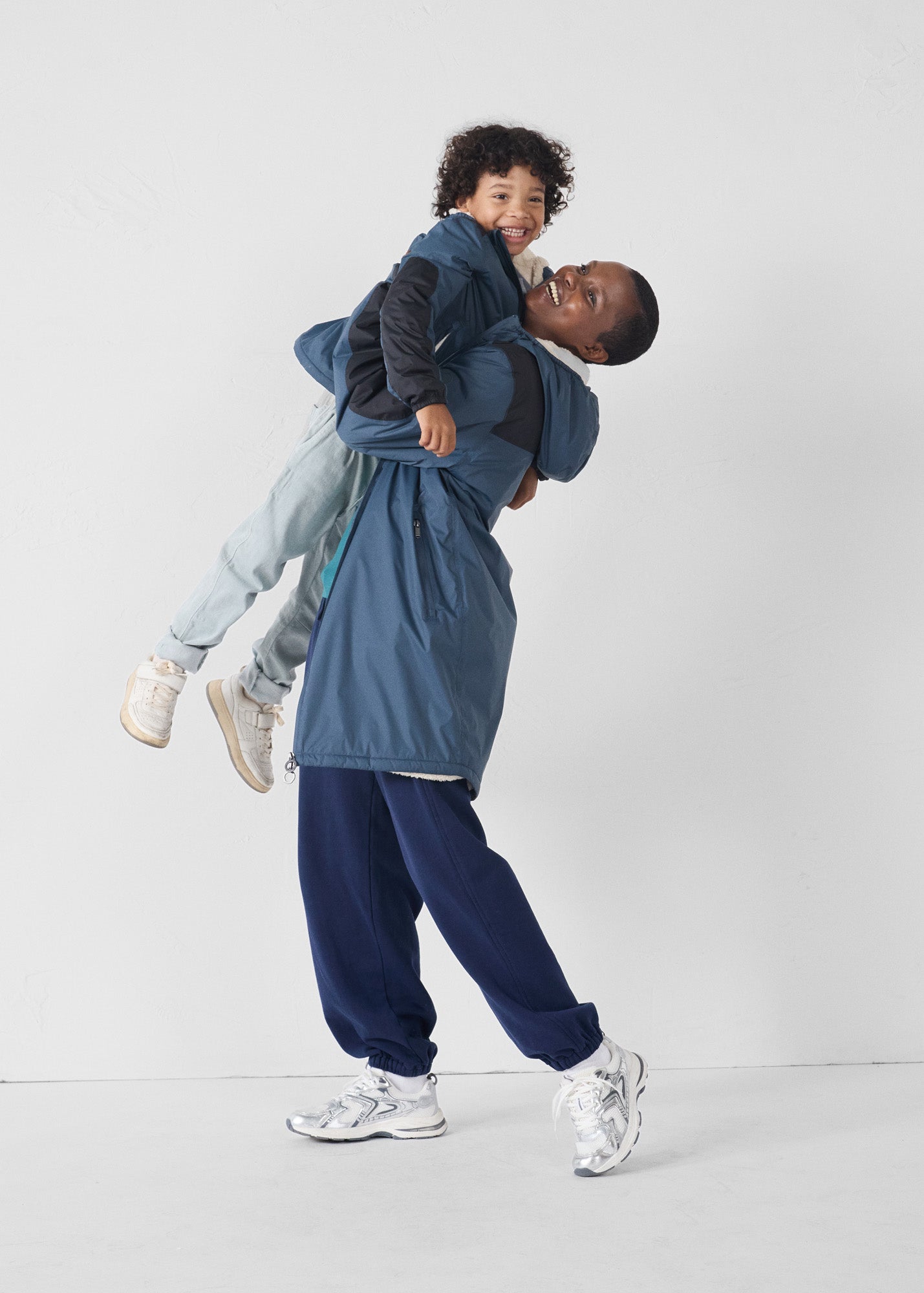 Imperméable enfant à capuche sherpa Bluestone Lag sherpa