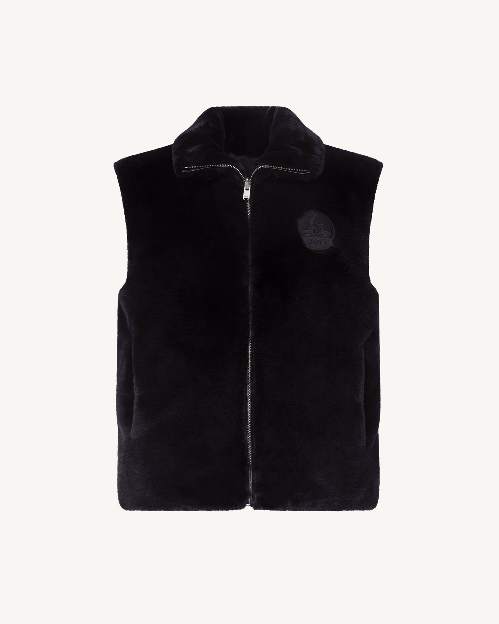 Doudoune sans manches réversible Grand Froid Noir Daria 2.0