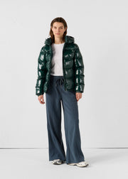 Doudoune Grand Froid esprit puffer Forêt Prague laquée