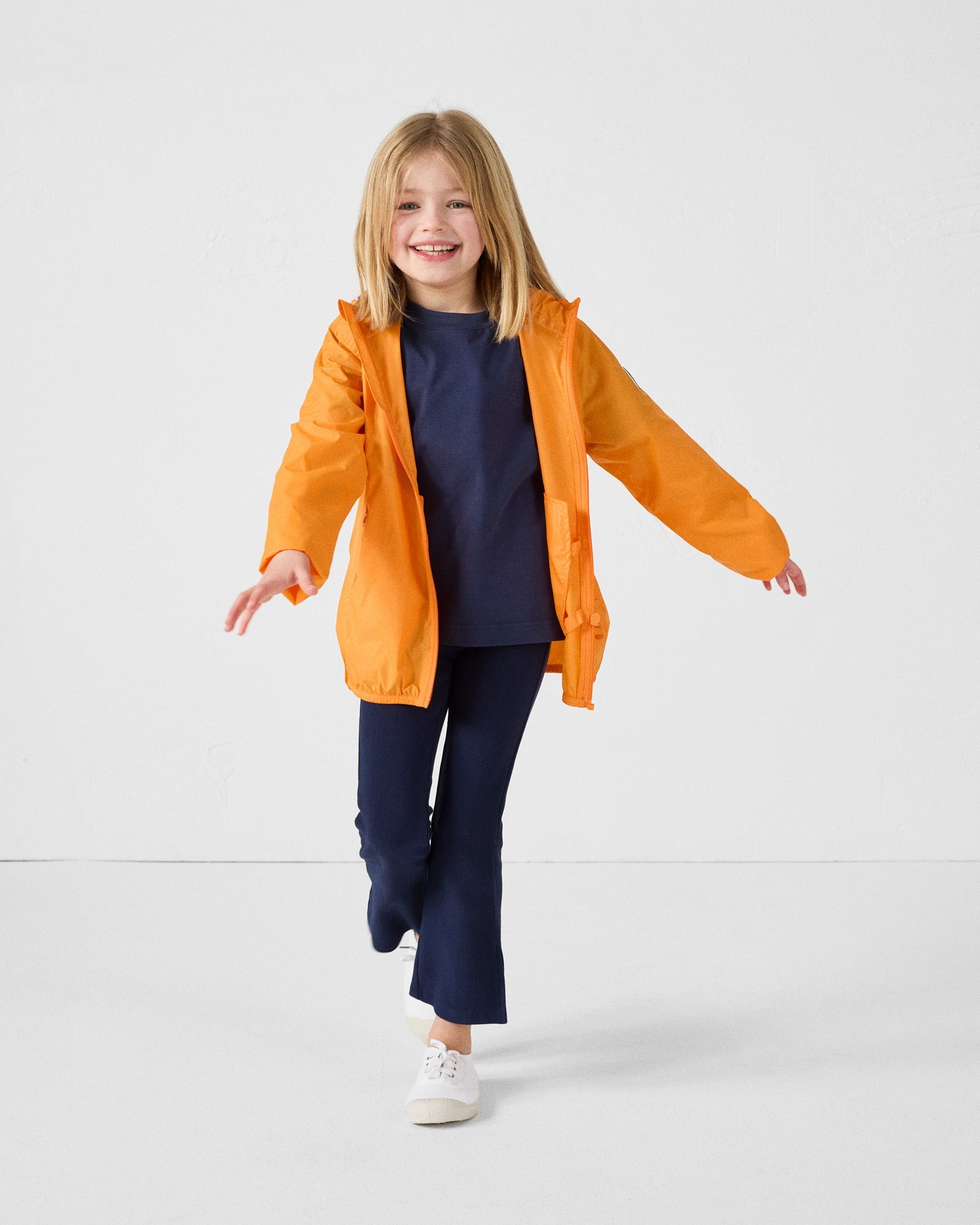 Imperméable enfant paquetable Tangerine Arran