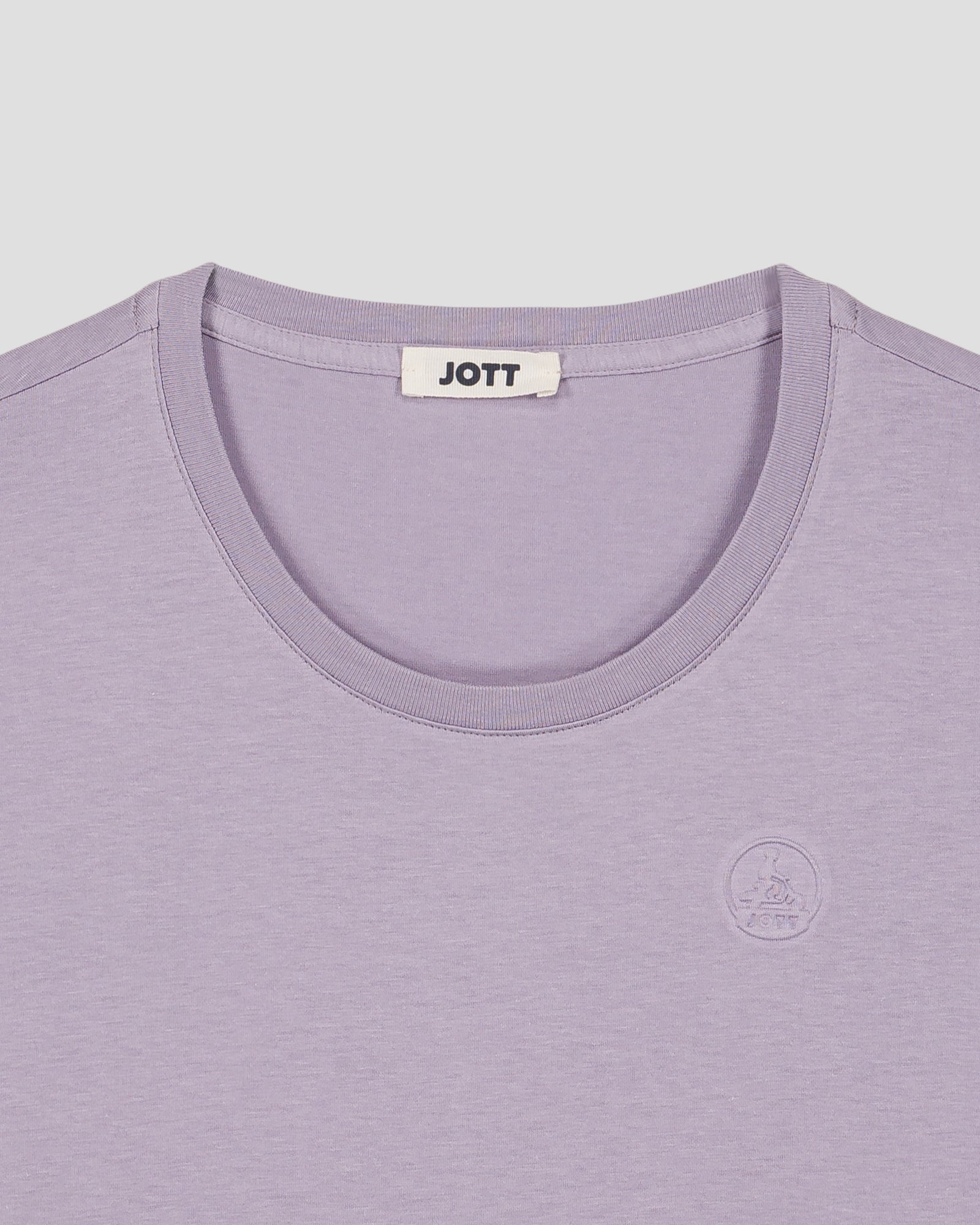 T-shirt à col rond femme en coton Encens violet Angel 2.0