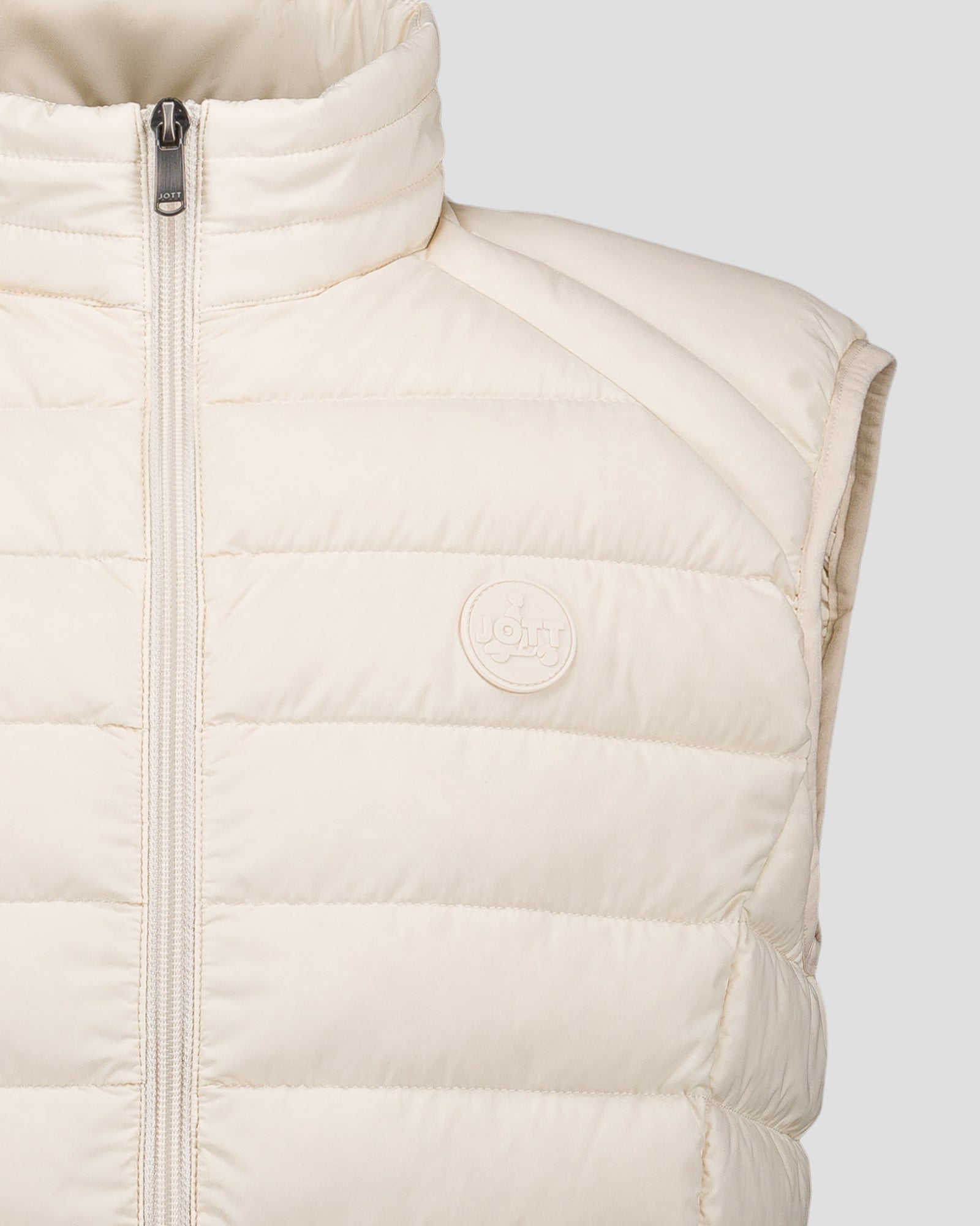 Doudoune sans manches stretch Naturel Arafo