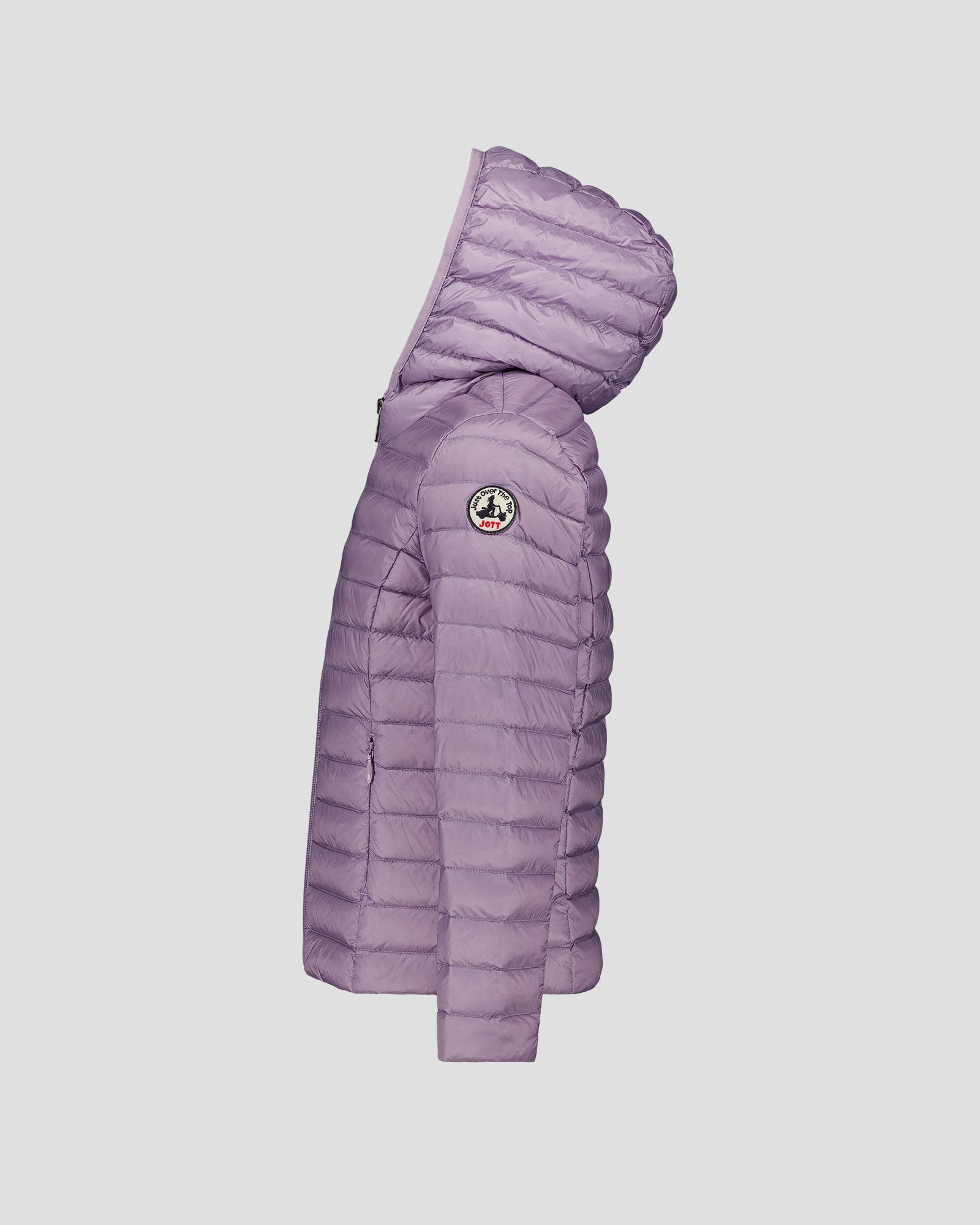 Doudoune légère à capuche enfant Encens violet Carla