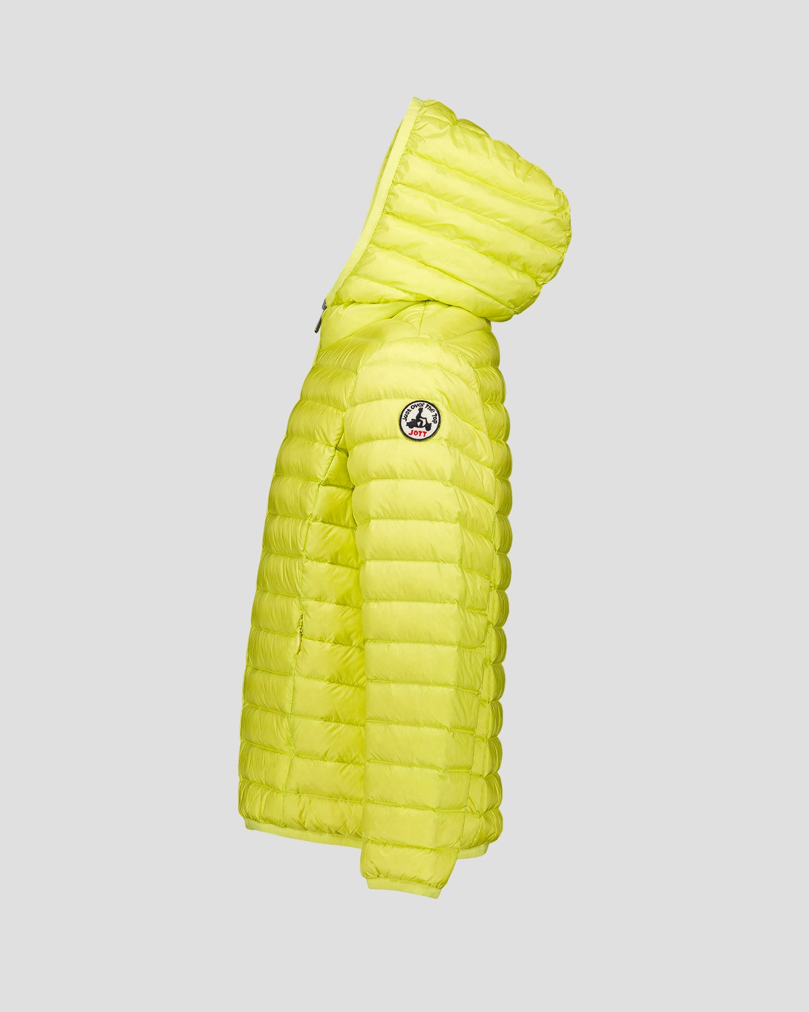 Doudoune légère à capuche enfant Jaune élexir Hugo