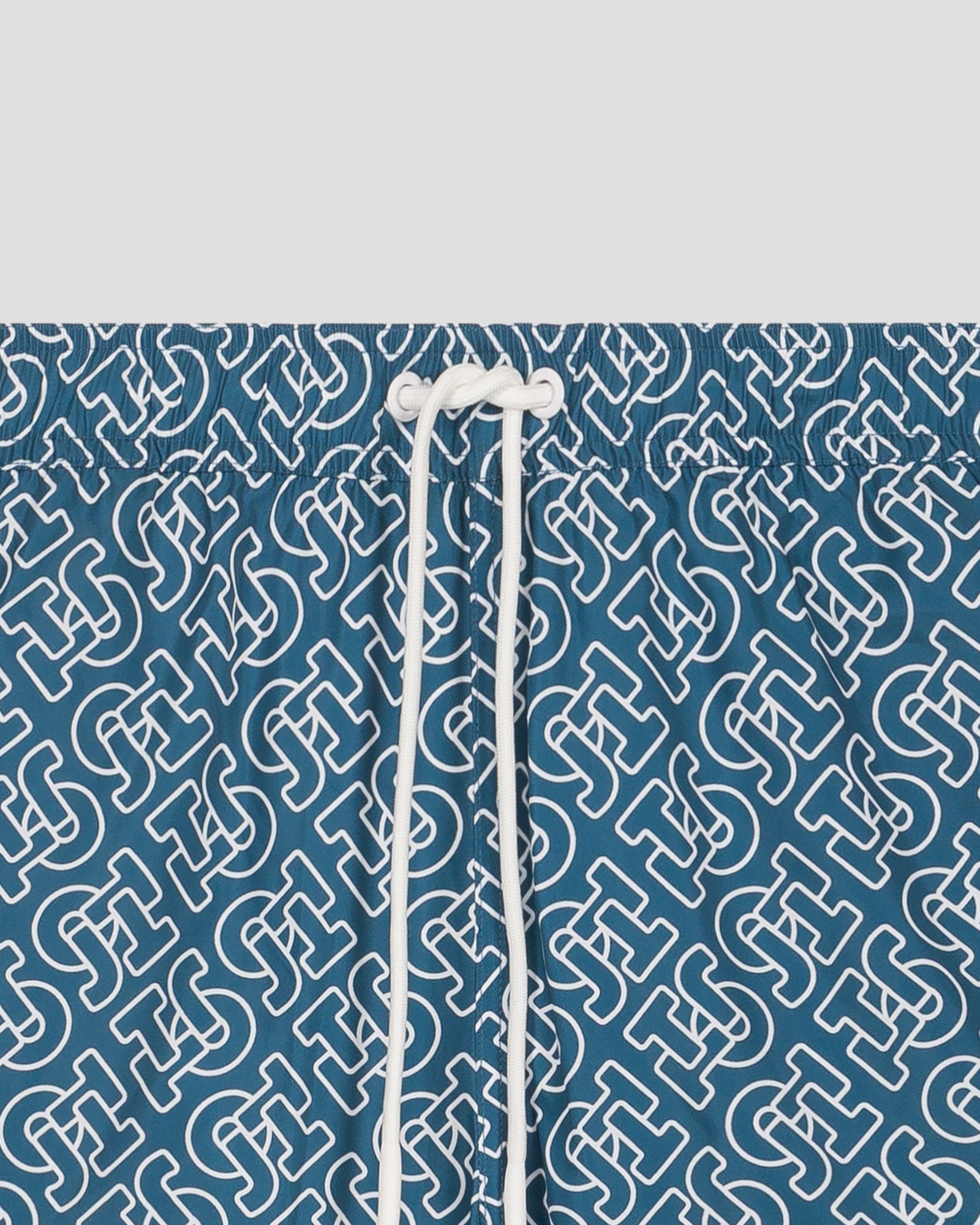 Maillot de bain Mono bleu jeans Ian monogram