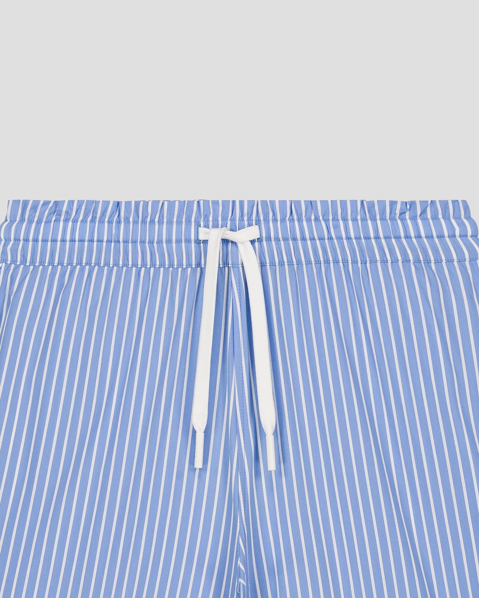 Short en popeline Bleu céleste rayé Kenna stripe