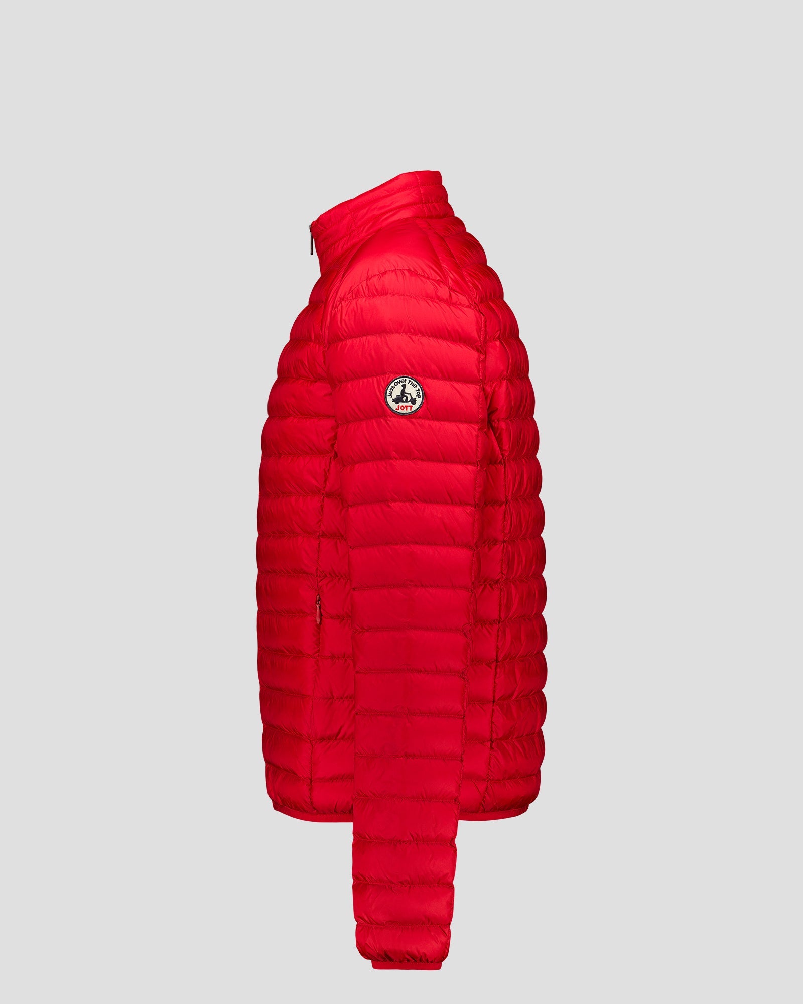 Doudoune légère Rouge carmin Mat