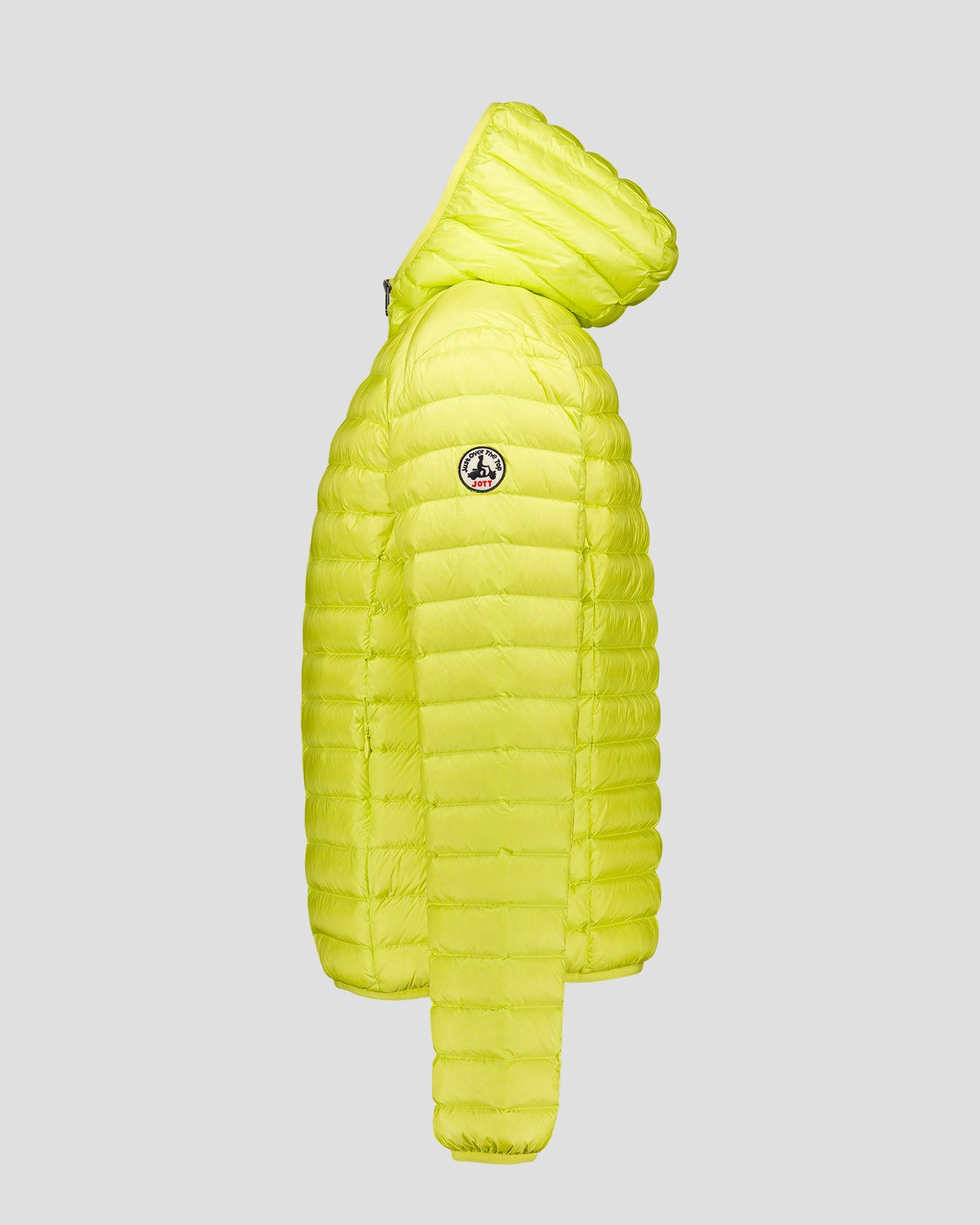 Doudoune légère à capuche Jaune élexir Nico