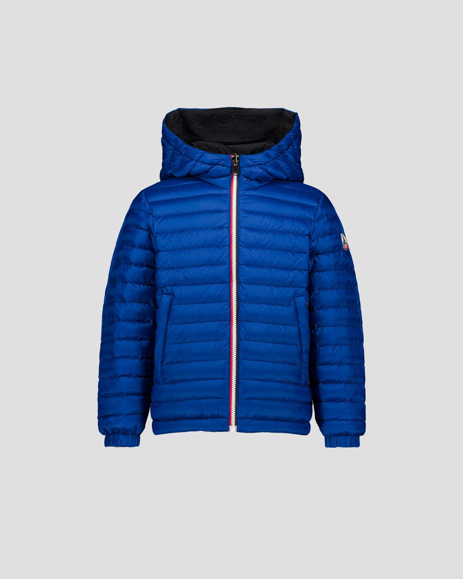 Doudoune enfant réversible Noir/bleu cobalt Sauda