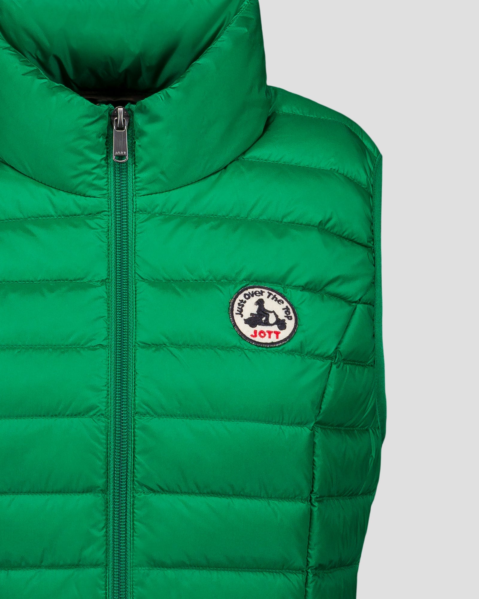 Doudoune légère sans manches Vert tropical Seda