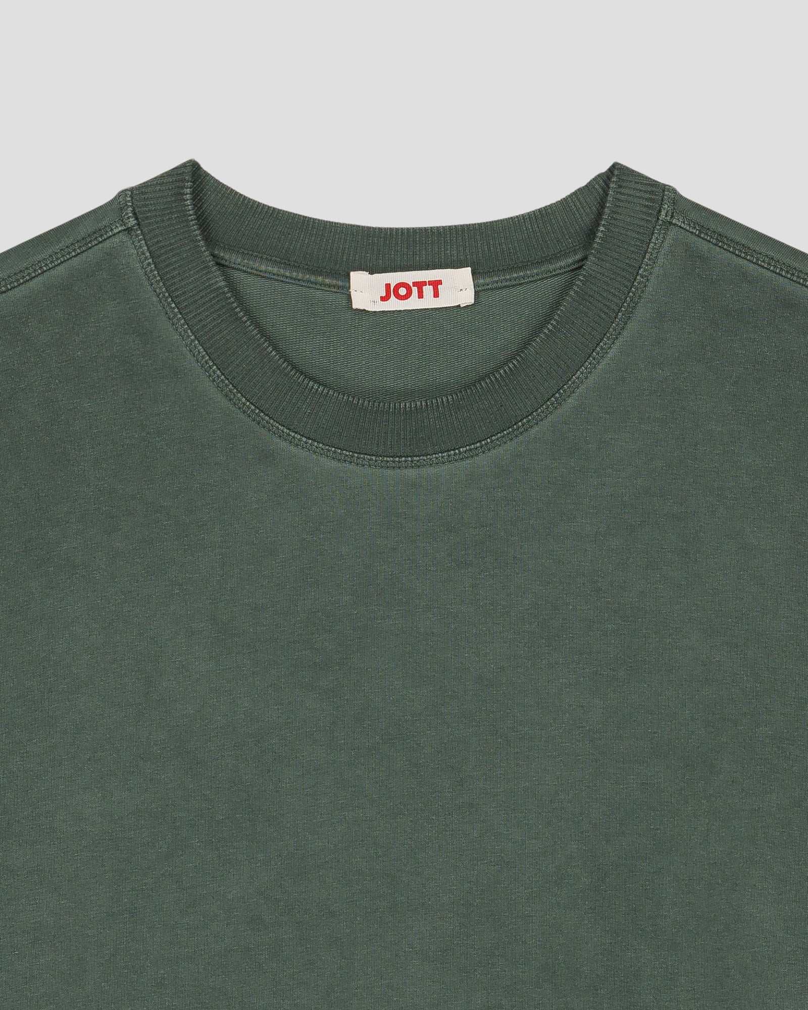 Sweat col rond Vert sauge Sevan