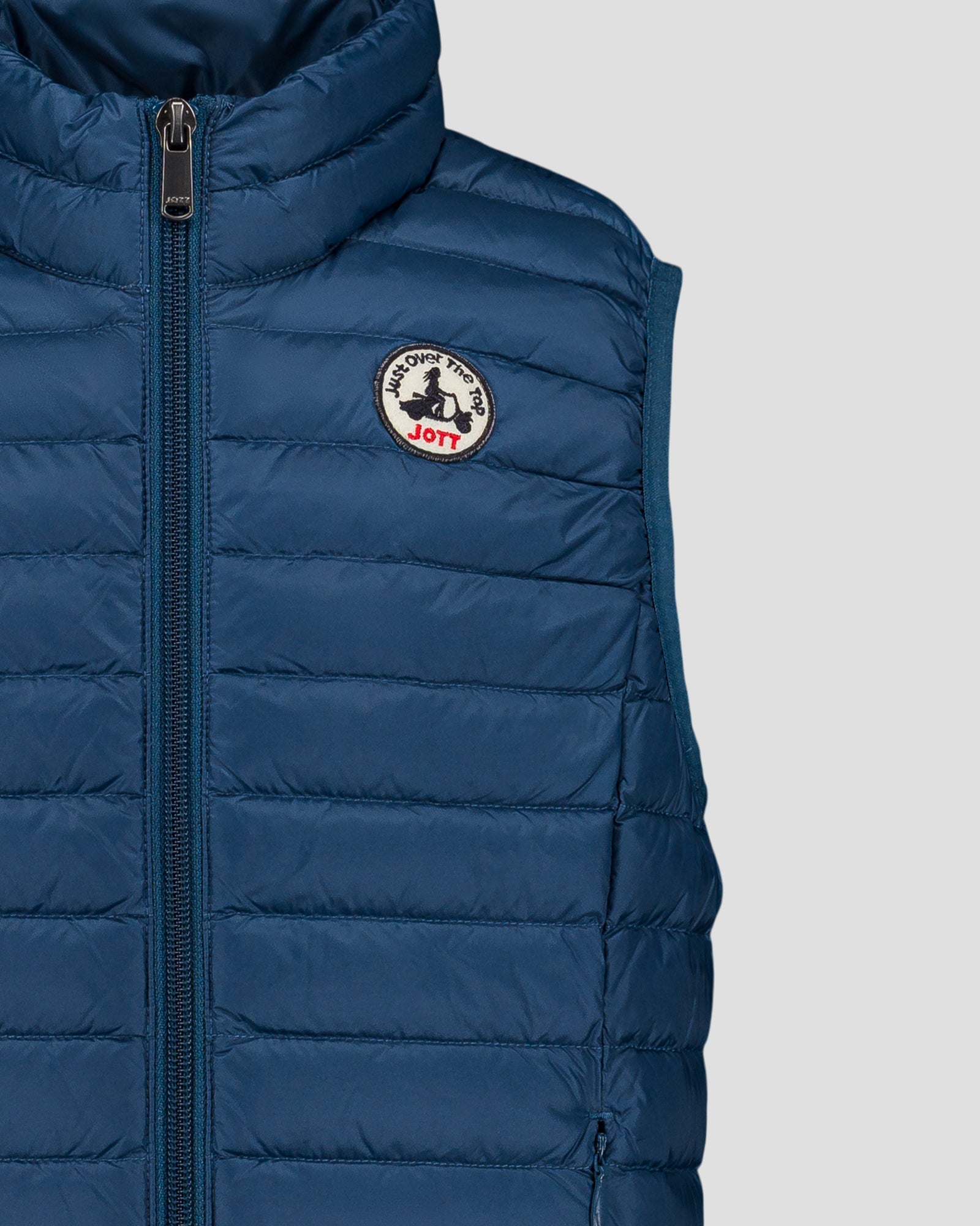 Doudoune sans manches enfant Bleu jeans Zoe