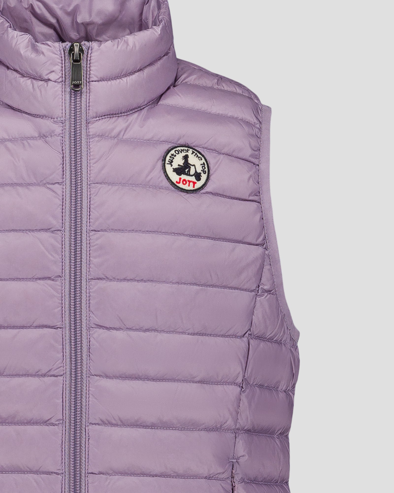 Doudoune sans manches enfant Encens violet Zoe