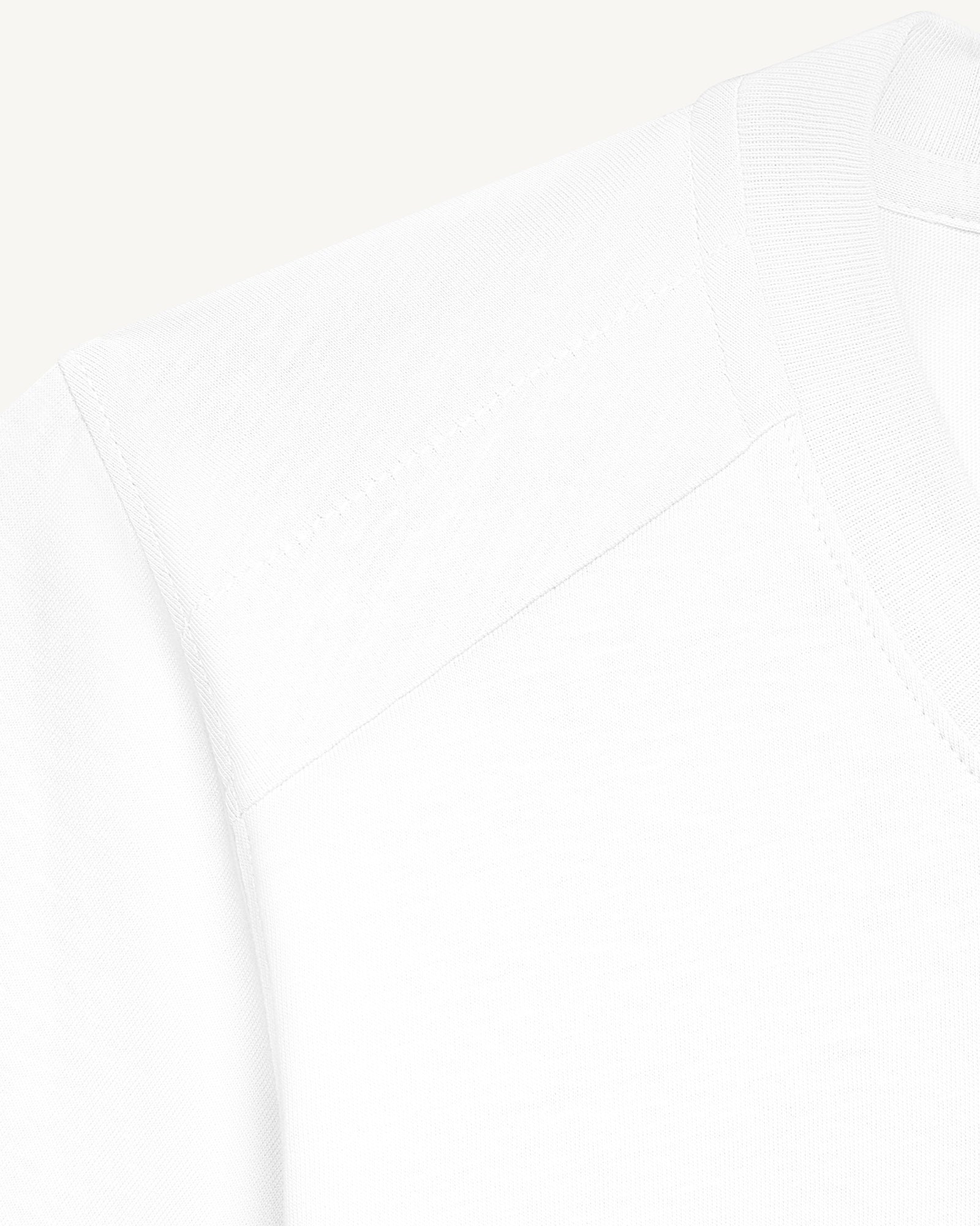 T-shirt col rond femme en coton Blanc Angel