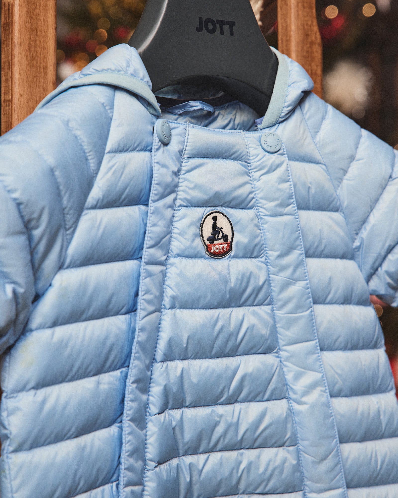 Grenouillère bébé Bleu glacier Grenouille