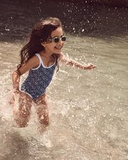 Maillot de bain Mono marine Milla monogram