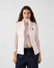 Doudoune légère sans manches Rose pétale Seda