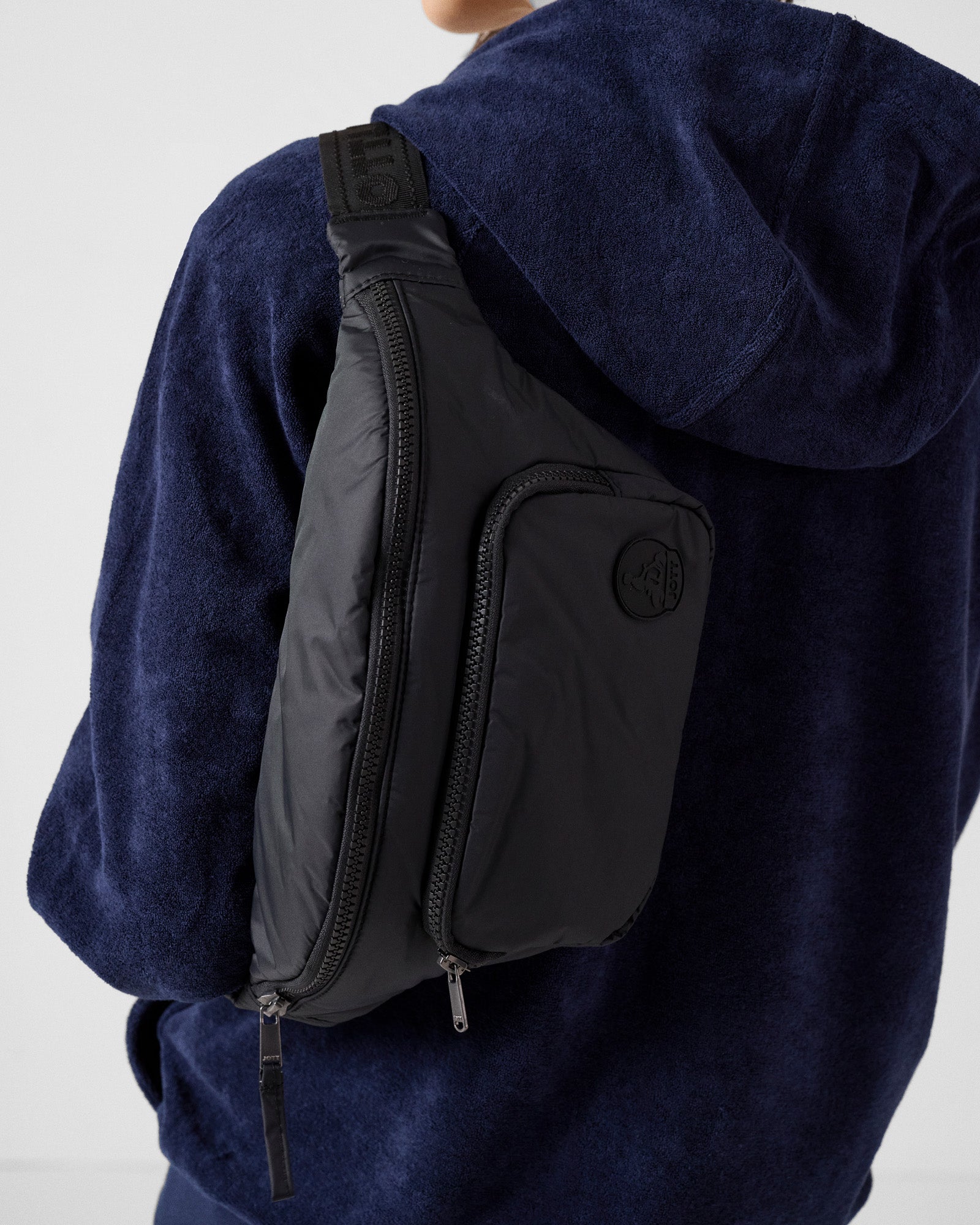 Sac banane imperméable Noir Aden