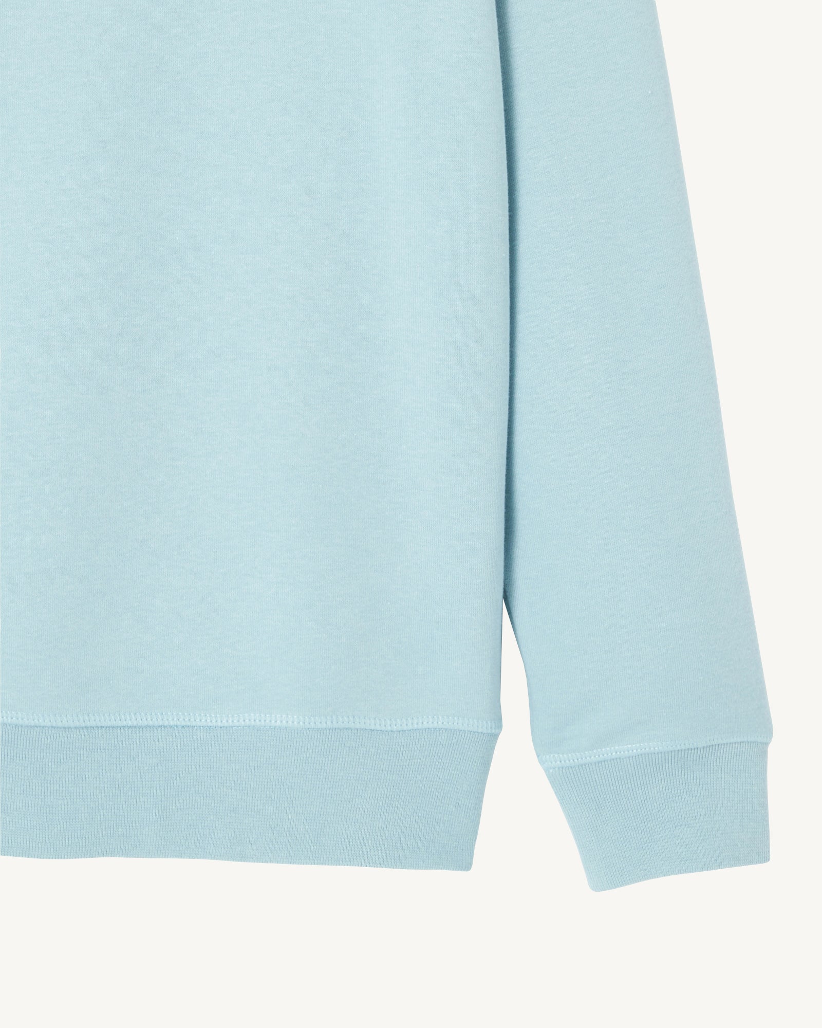 Sweat en coton biologique Iceberg bleu Elvas