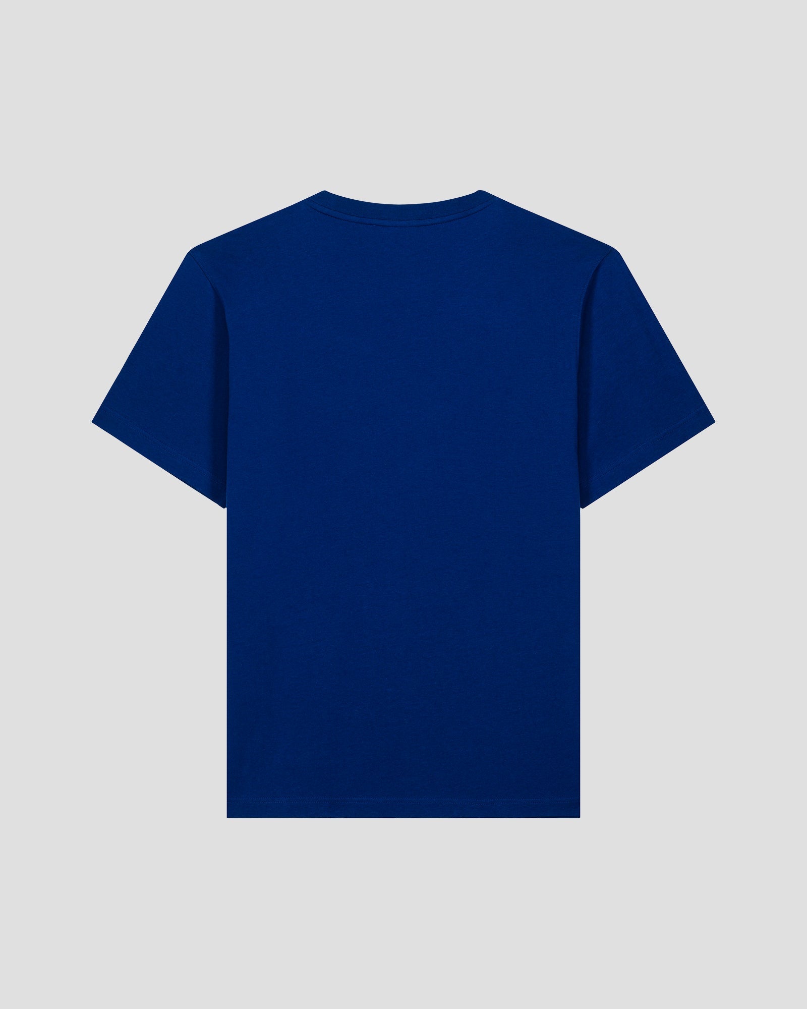 T-shirt à col rond homme en coton Bleu cobalt Pedro