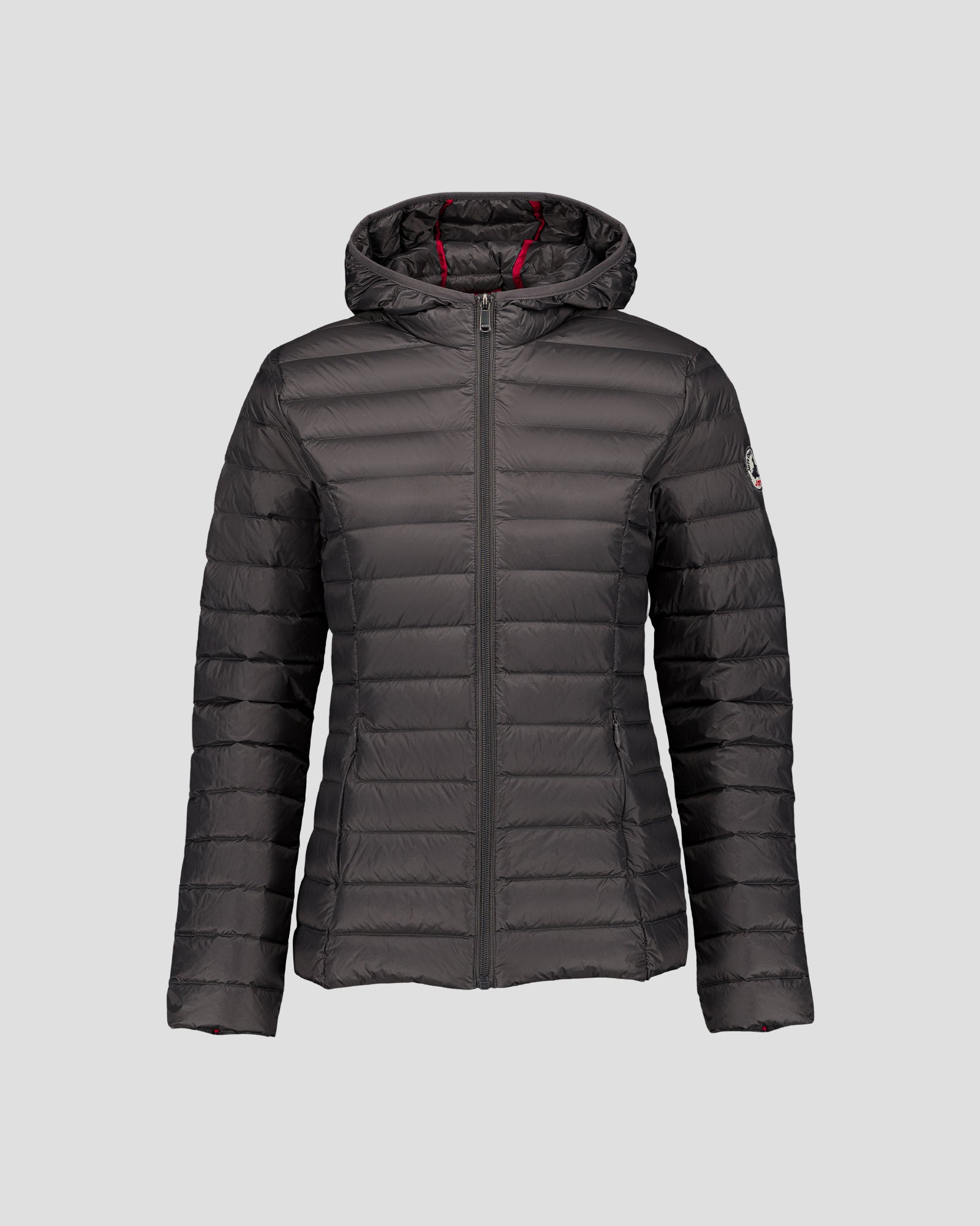 Doudoune légère à capuche Anthracite Cloe