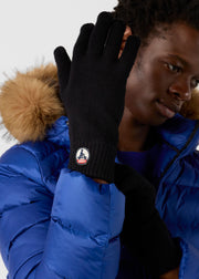 Gants tricotés Noir Gabby 2.1