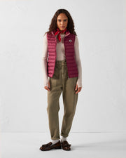 Doudoune légère sans manches Prune Seda