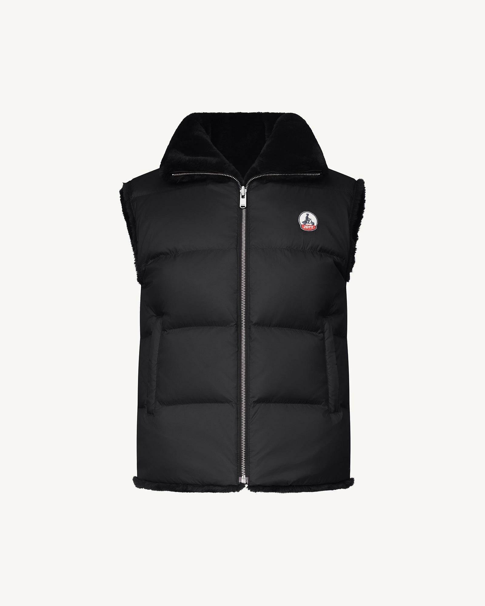 Doudoune sans manches réversible Grand Froid Noir Daria 2.0