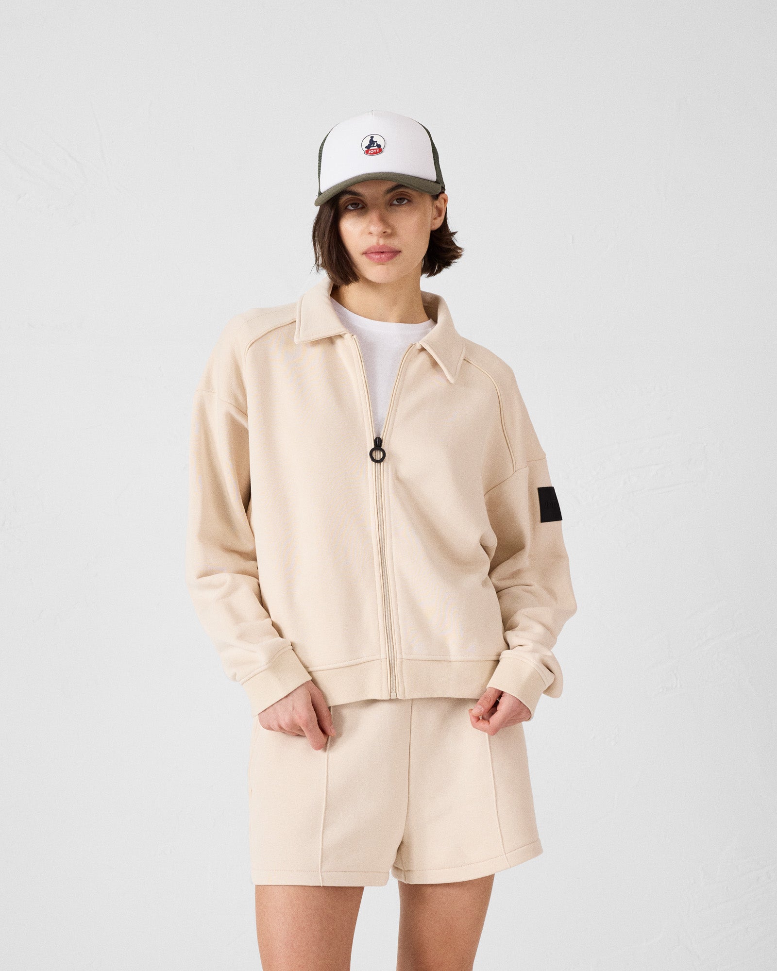 Veste col chemise Sable Anneso