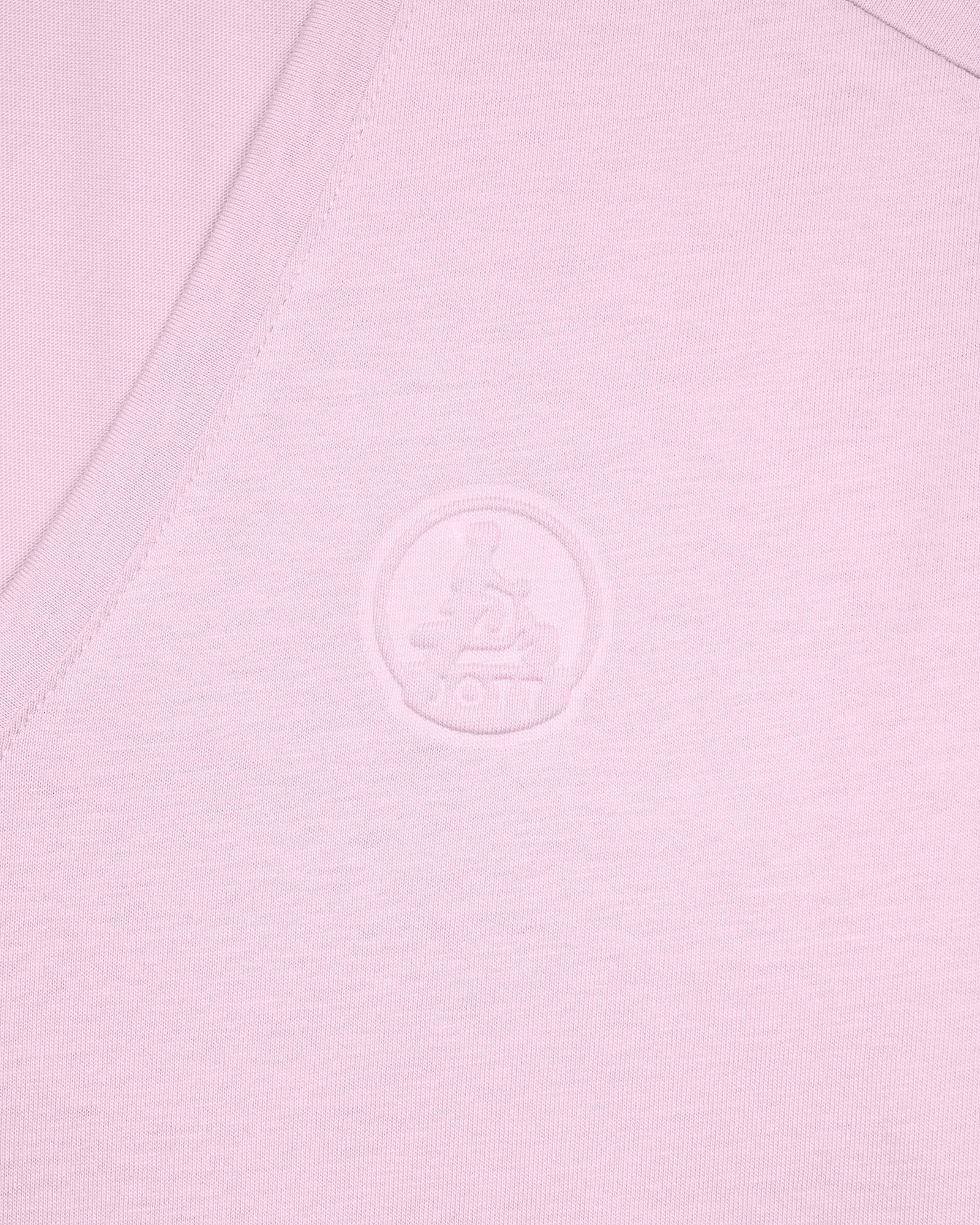 T-shirt col V femme en coton Rose pétale Sofia