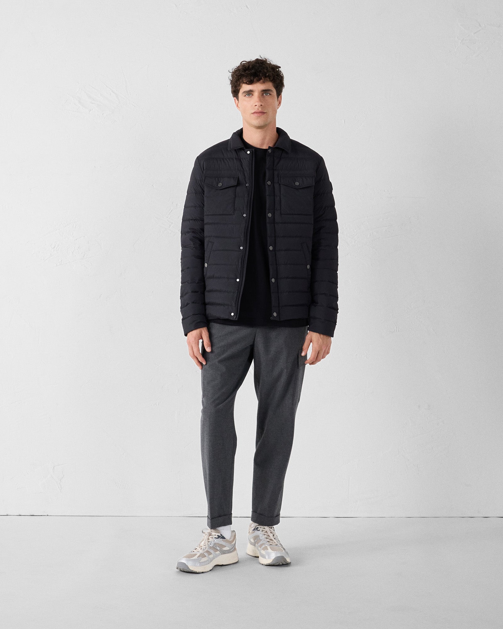 Surchemise Noir Cliff