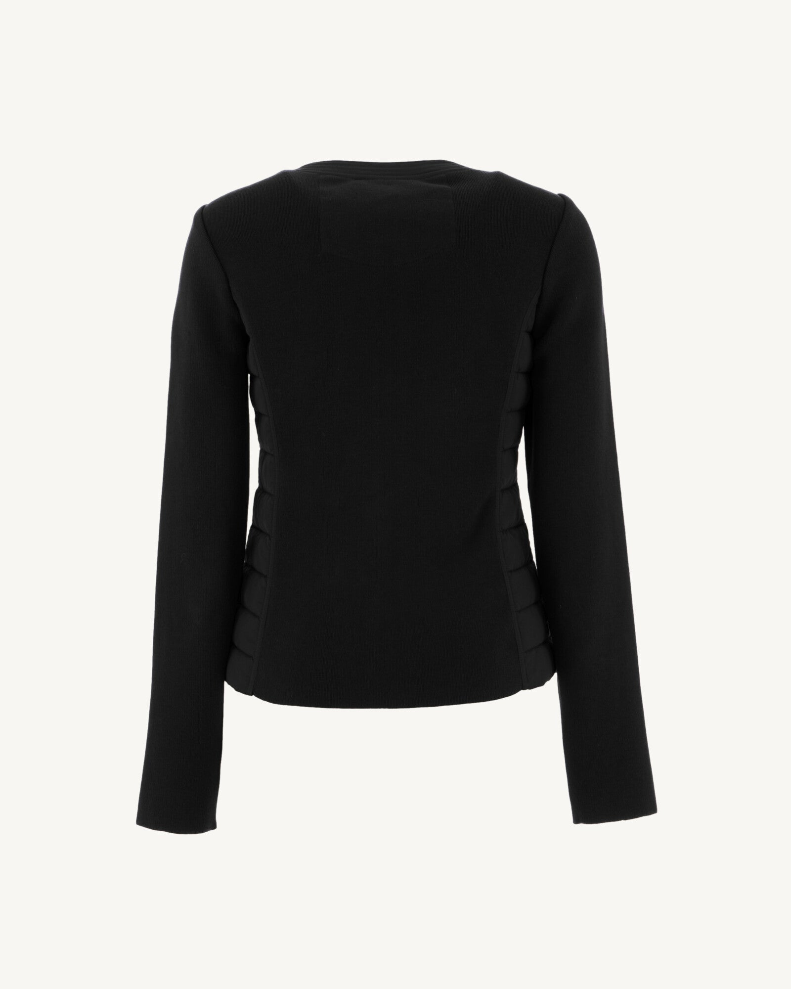 Doudoune légère bi-matière Noir Almeria