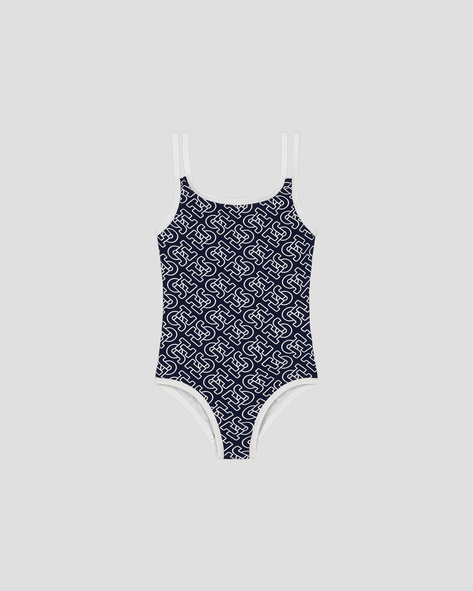 Maillot de bain Mono marine Milla monogram