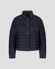 Doudoune courte esprit denim Marine Elise