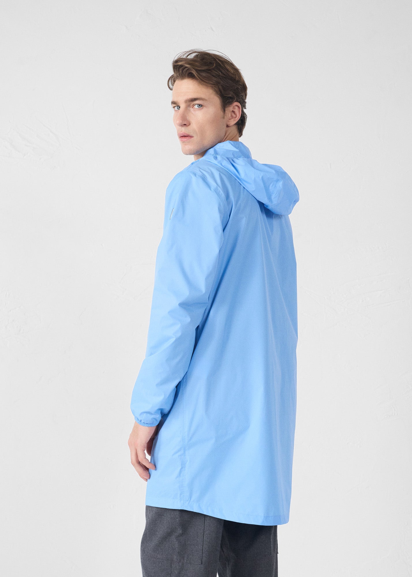 Imperméable long Bleu cristal Skye