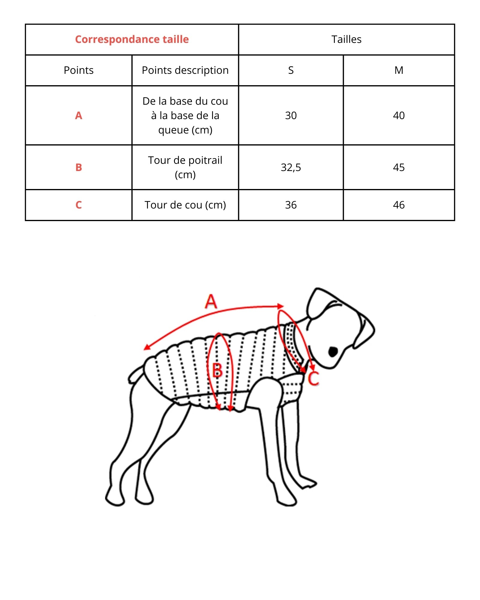 Doudoune pour chien Sucre roux Cutie